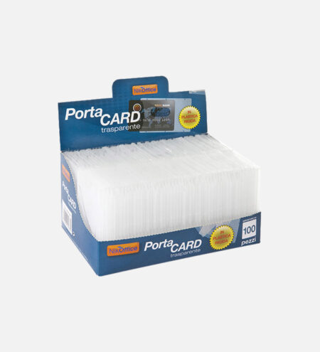 30NIK048-1 PortaCard trasparente NikOffice