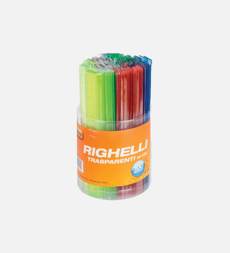 32NIK088 Righelli trasparenti 16cm NikOffice
