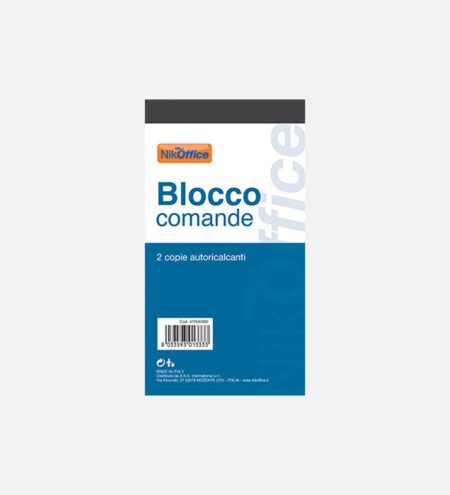 41NIK001 Blocco comande 2 copie NikOffice
