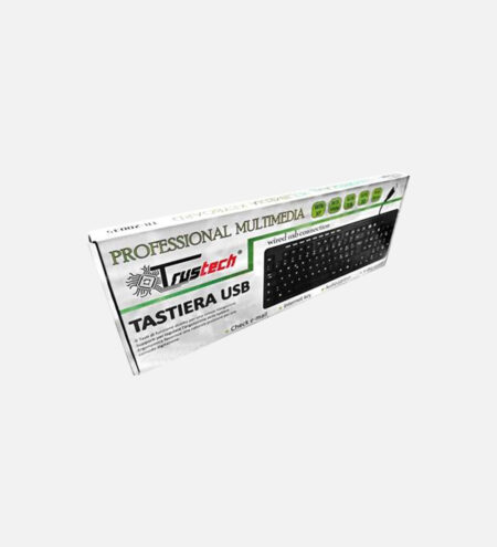 AC0205-1.jpg Tastiera Trustech nera con filo