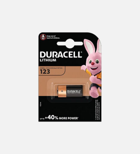 DUR043 Batteria bottone Duracell 123