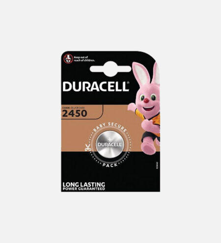 DUR067 Batteria bottone Duracell 2450