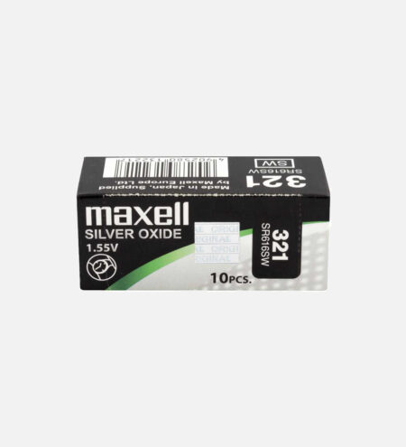 MAX321 Confezione batterie Maxell 321