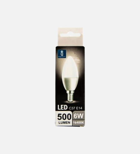 OLI14-6LF Lampada LED E14 6W Fredda oliva Aigostar