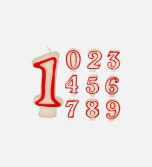 CANDELE NUMERATE BIANCHE PZ12