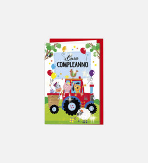 BIGLIETTI BUON COMPLEANNO BIMBI PZ24