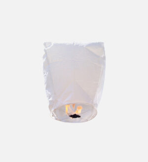 SWEEPING LANTERNA VOLANTE BIANCA 40X52X27