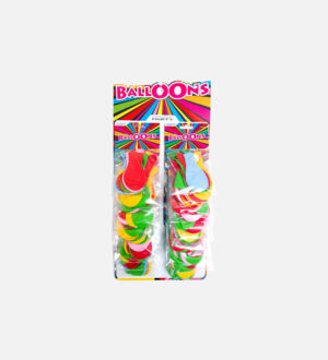 SWEEPING CARTELLA PALLONCINI 7" MULTICOLOR X8 PZ20