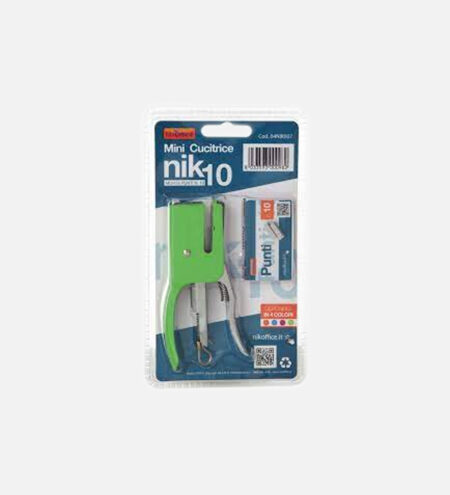 NIK OFFICE MINI CUCITRICE A PINZA P.10 + PUNTI NIK OFFICE MINI CUCITRICE A PINZA P.10 + PUNTI