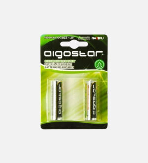 AIGOSTAR STILO RICARICABILE AA 1,2V 1600MAH PZ2
